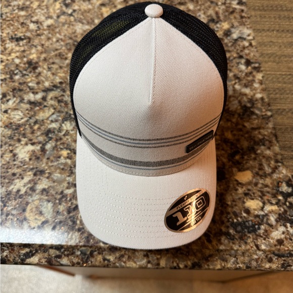 TravisMathew Beige and Black Adjustable Ball Cap - Picture 2 of 8